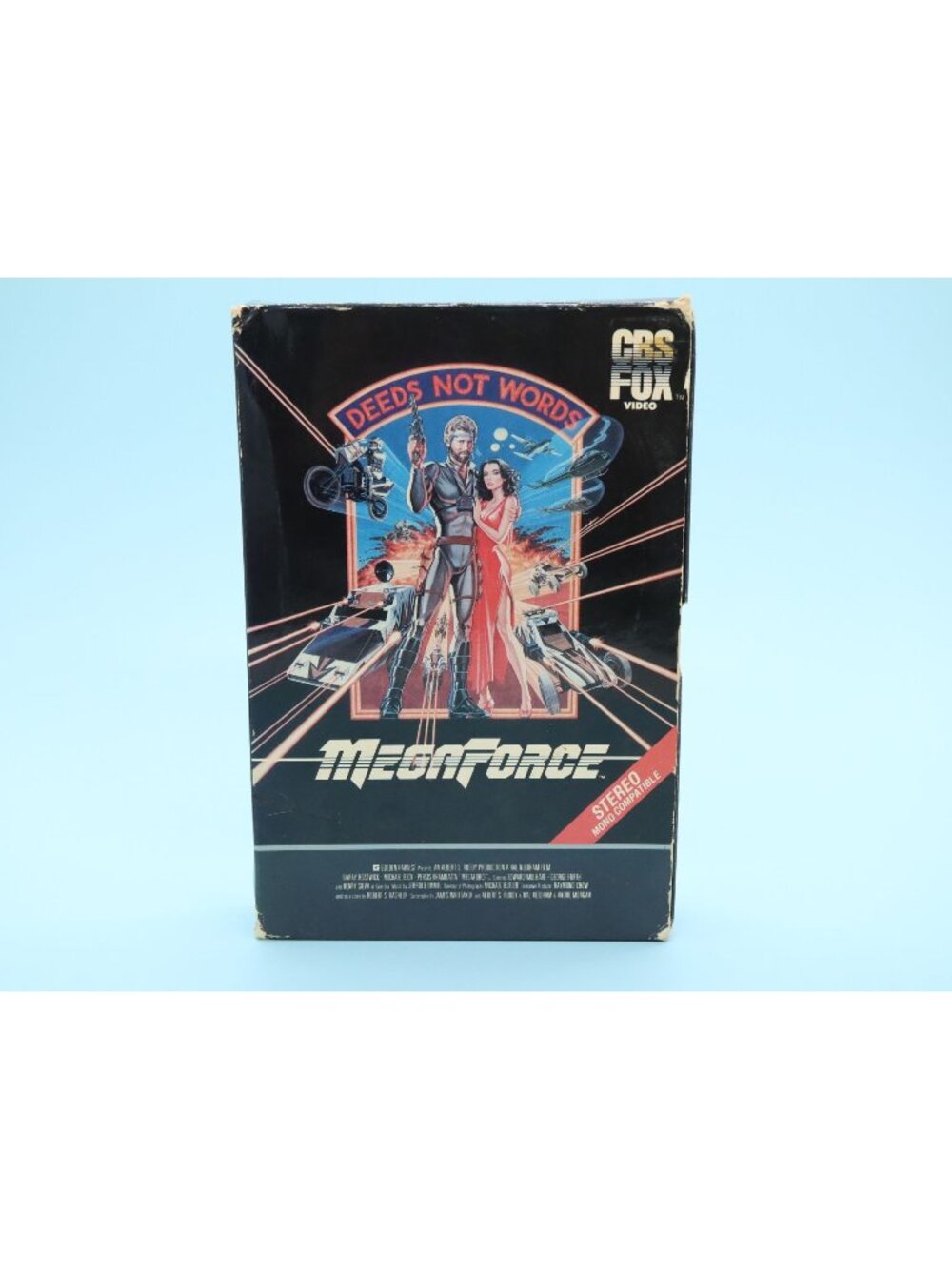 Megaforce 1983 VHS Sci-Fi Action Barry Bostwick CBS FOX Mega Force CBS/FOX